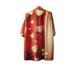 Hardaddy 3XL Hearts Button Down Shirt